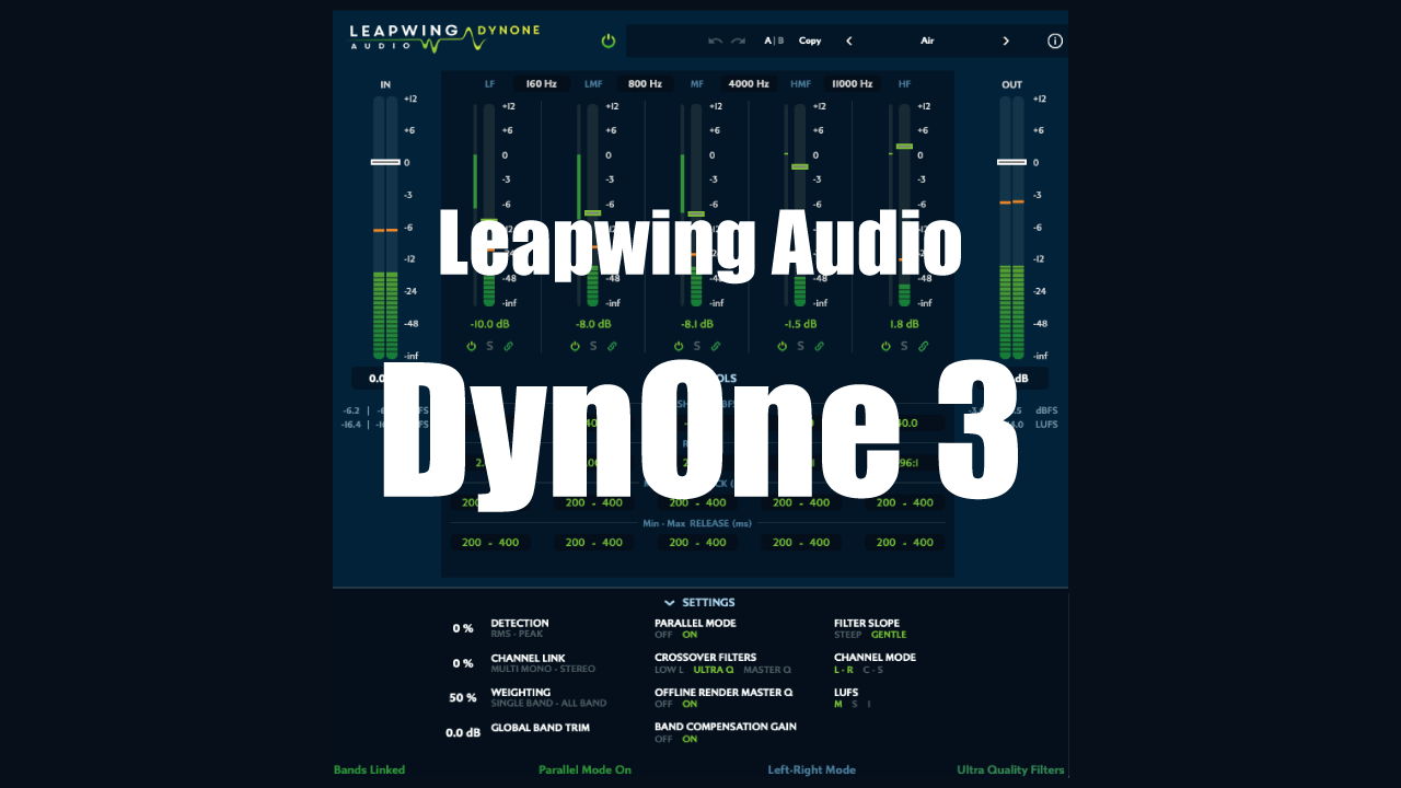 Highly Rated Leapwing Audio DynOne 3: Review Multiband Compressor VST Plugin & How to Use
