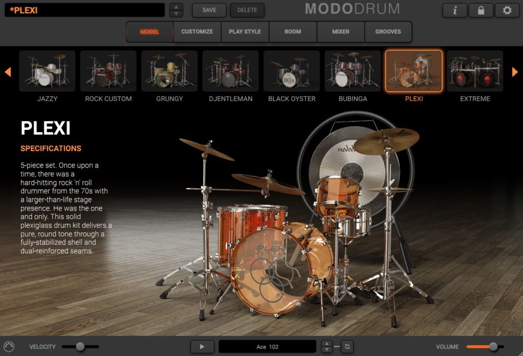 modo drum model ik multimedia