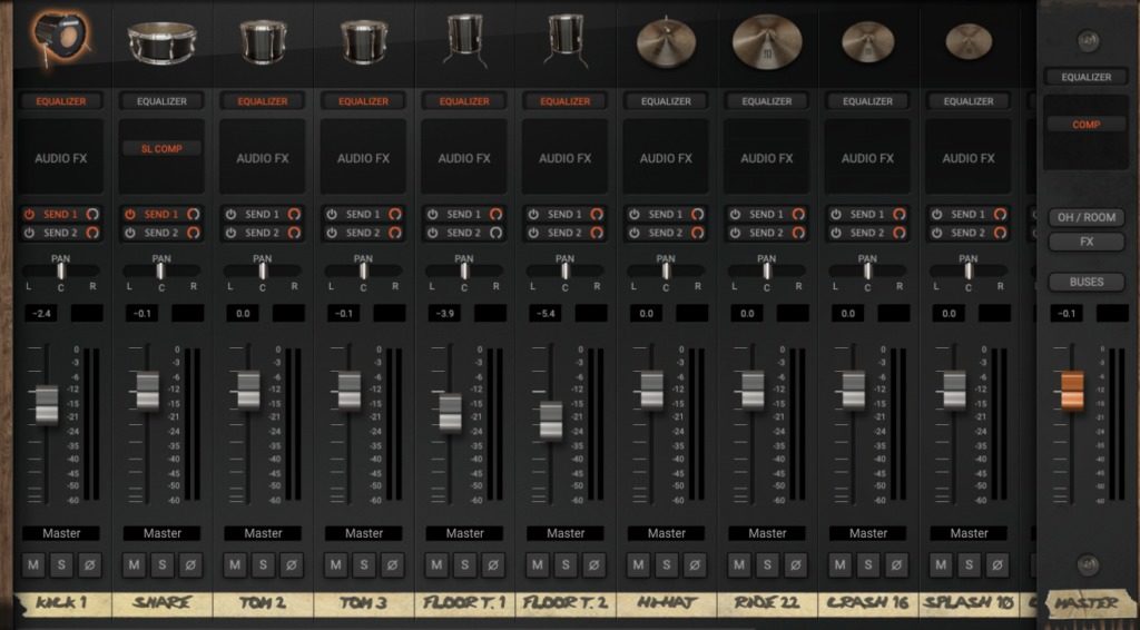 ik multimedia modo drum mixer