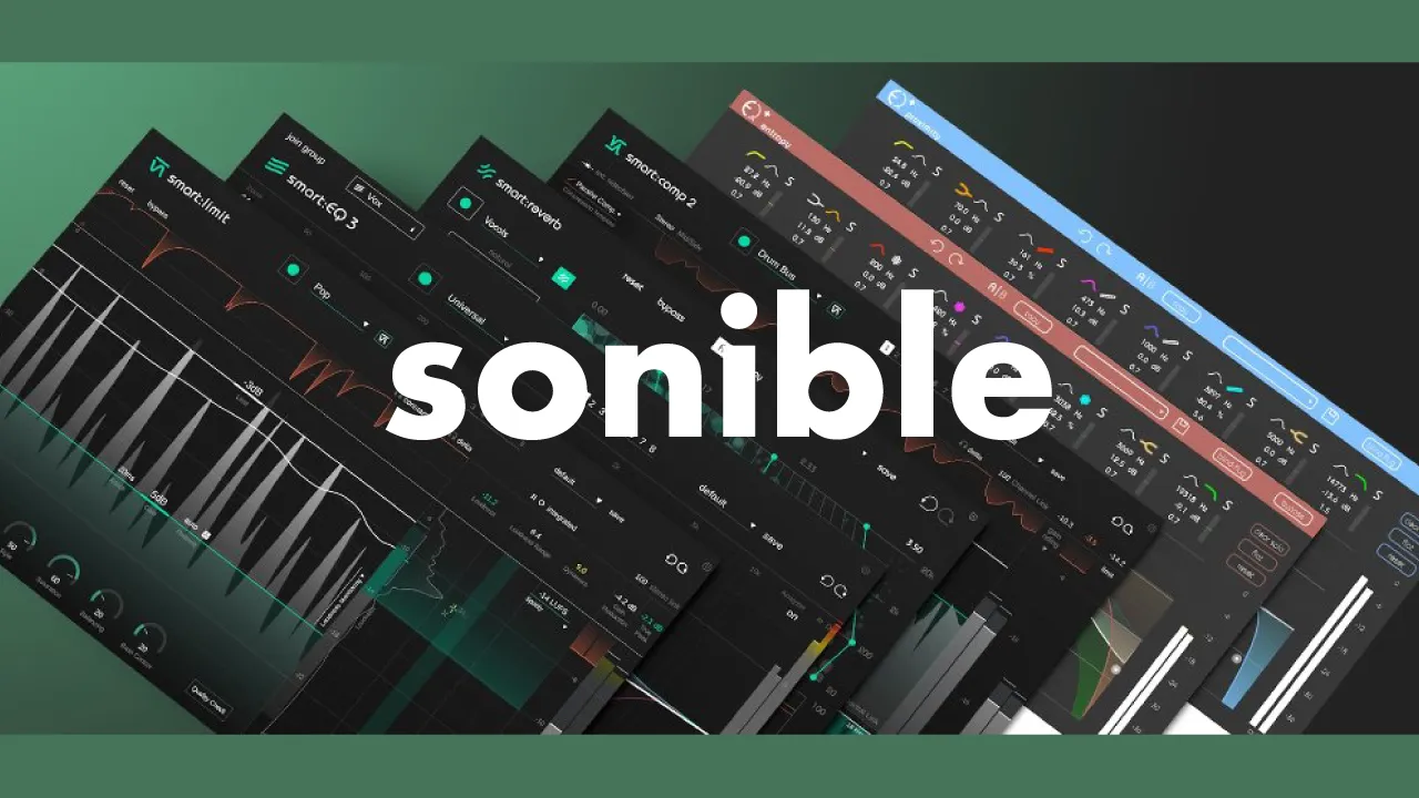 Latest sonible Sale 2023: smart:EQ, Limit, Comp, and More!