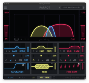 Darkpalace Studio PARROT free multiband multi-mode delay plugin