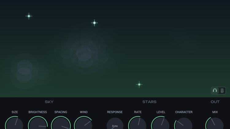 kelegorm SkyVerb: Free Ambient Reverb Plugin With a Two-Layer Sky & Stars Engine
