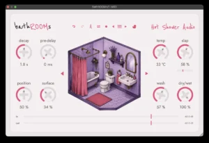 bathROOMs free reverb plugin by Hot Shower Audio