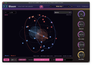 FREE: FX-Mechanics "Bloom" – Spatial Granular Plugin That Multiplies One Take into Up to 32 Virtual Takes