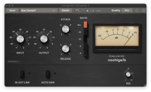 noshigeSound "noshige76" FREE Download (Limited Time): Parametric-Modeled FET Compressor Trained Across the Full Parameter Range