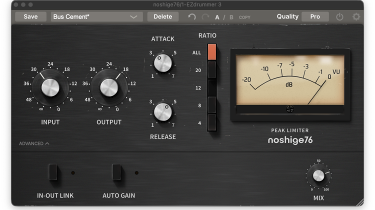 noshigeSound "noshige76" FREE Download (Limited Time): Parametric-Modeled FET Compressor Trained Across the Full Parameter Range