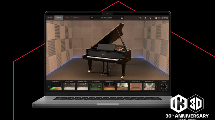 IK Multimedia "Pianoverse Black Pearl B200" FREE for a Limited Time – 20GB Bösendorfer 214VC Piano Library (Until September 1)