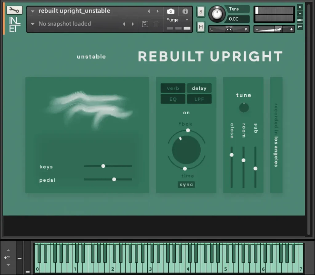 inlet audio REBUILT FREEBIE free resonant upright piano Kontakt library
