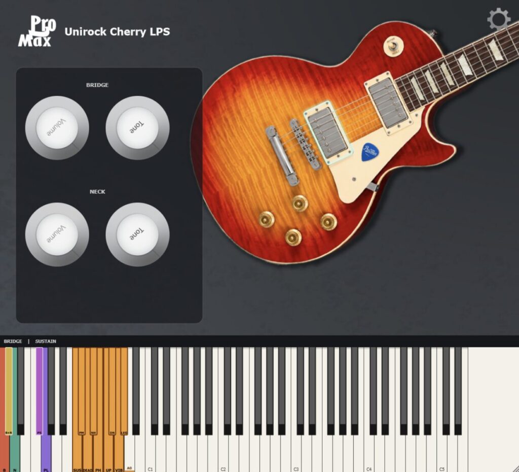 Pro2Max Unirock HumStrat and Unirock Cherry LPS free guitar plugins