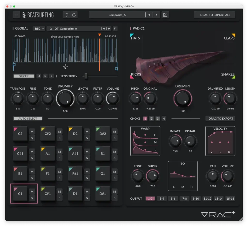 BEATSURFING VRAC+ Release Sale! A Drum Machine That Turns Any Sound into a Drum Kit — Differences from the Free VRAC Explained